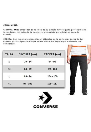 Jogger Converse Nova Bb Para Hombre-Gris