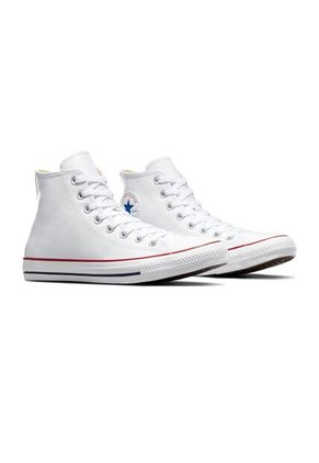 Tenis Converse Botas Chuck Taylor All Star Cuero-Blanco
