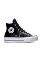 Tenis Converse Botas Cuero Ctas Lift Para Mujer-Negro de Converse