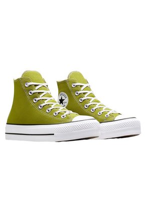 Botas Converse Chuck Taylor All Star Lift Mujer-Verde/Blanco