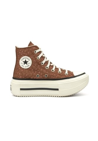 Botas Converse Ctas Lift Double Stack Mujer  Café Converse