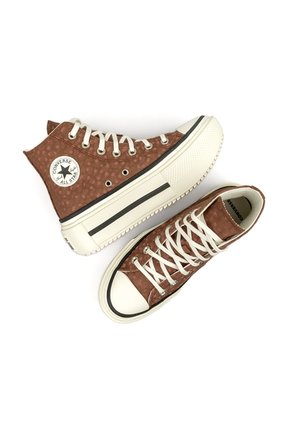 Botas Converse Ctas Lift Double Stack Mujer  Café