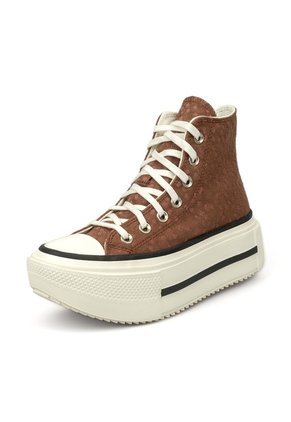 Botas Converse Ctas Lift Double Stack Mujer  Café