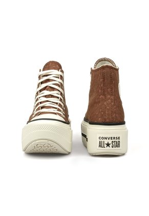 Botas Converse Ctas Lift Double Stack Mujer  Café