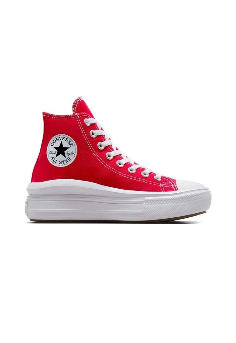 converse bota rojo