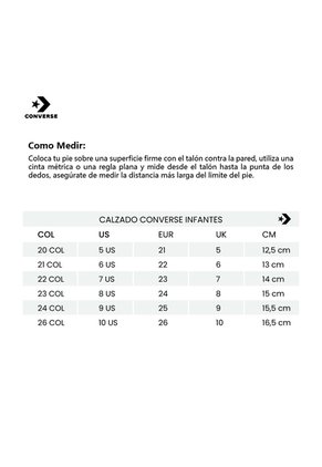 Tenis Converse Chuck Taylor All Star Niños-Azul