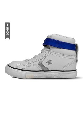 Tenis Converse Botas Pro Blaze Strap Infantes-Gris Claro