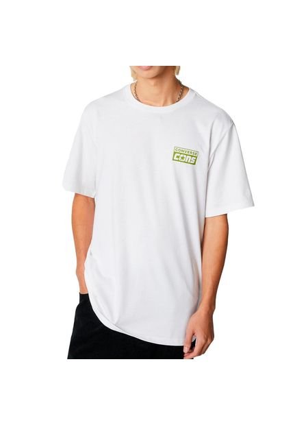Camiseta Converse Cons-Blanco