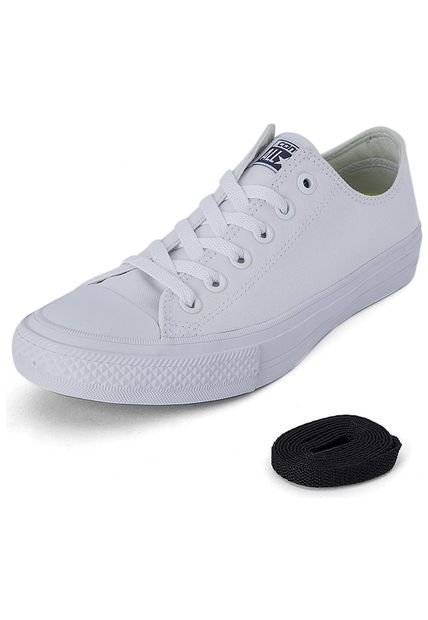 Converse todos blancos on sale