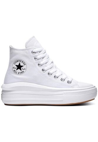 Tenis Converse Botas Chuck Taylor All Star Move Mujer-Blanco Converse