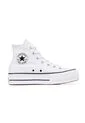 Tenis Converse Botas Chuck Taylor All Star Lift Mujer-Blanco de Converse