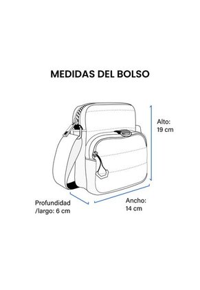 Bolso Converse Large Logo Crossbody-Negro