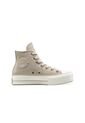 Tenis Converse Botas Chuck Taylor All Star Lift Mujer-Café de Converse