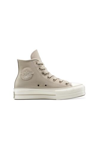 Tenis Converse Botas Chuck Taylor All Star Lift Mujer-Café Converse