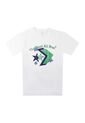 Camiseta Converse Logo Remix Mujer-Blanco de Converse