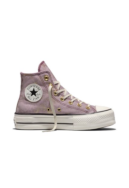 Tenis Botas Converse Chuck Taylor All Star Lift Mujer-Rosa
