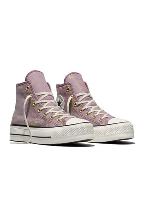 Tenis Botas Converse Chuck Taylor All Star Lift Mujer-Rosa
