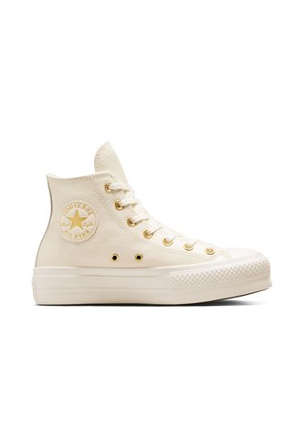 Tenis Botas Converse Chuck Taylor All Star Lift Mujer-Beige Converse