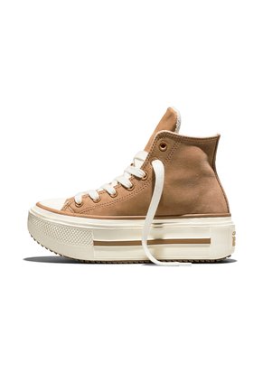 Tenis Botas Converse Chuck Taylor Lift Dou Mujer-Café