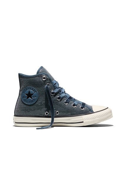 Tenis Botas Converse Chuck Taylor All Star Mujer-Azul