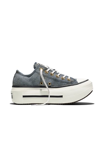 Tenis Converse Chuck Taylor All Star Lift Dou Mujer-Azul