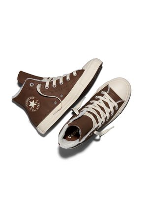 Tenis Botas Converse Chuck Taylor All Star Mujer-Marron