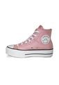 Tenis Converse Botas Chuck Taylor All Star Lift Mujer-Rosa de Converse