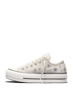 Tenis Converse Chuck Taylor All Star Lift Mujer-Beige