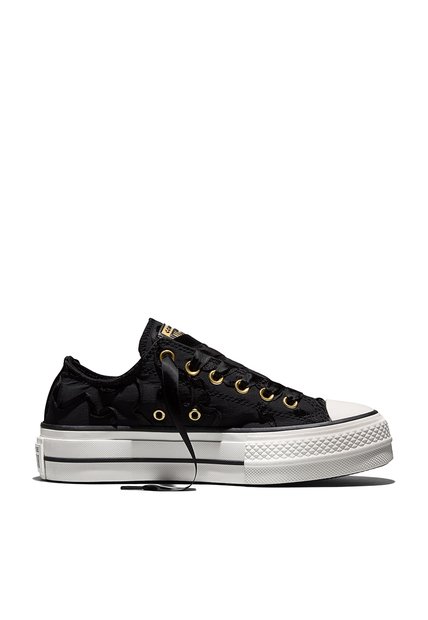 Tenis Converse Chuck Taylor All Star Lift Mujer-Negro