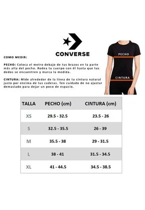 Camiseta Converse Logo Remix Mujer-Blanco