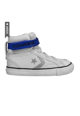 Tenis Converse Botas Pro Blaze Strap Infantes-Gris Claro Converse