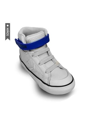 Tenis Converse Botas Pro Blaze Strap Infantes-Gris Claro