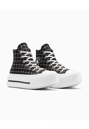 Tenis Converse Ctas Lift Double Stack Bota Negro/Line