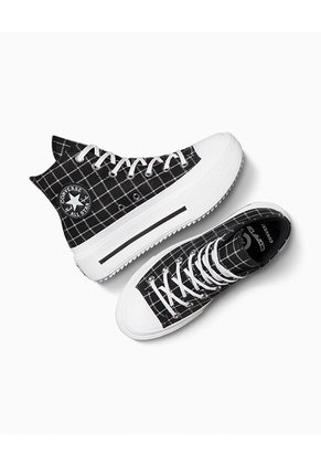 Tenis Converse Ctas Lift Double Stack Bota Negro/Line