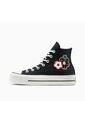 Tenis Converse Chuck Taylor All Star Lift Bota Negro/Rose de Converse