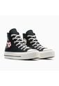 Tenis Converse Chuck Taylor All Star Lift Bota Negro/Rose de Converse