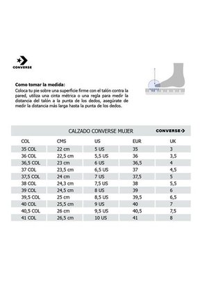 Tenis Converse Chuck Taylor All Star Mujer-Blanco