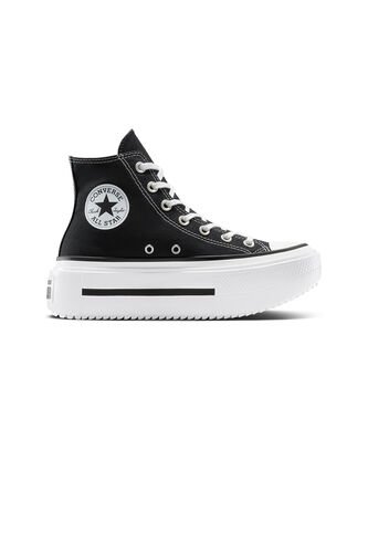 Tenis Converse Botas Ctas Lift Double Stack Mujer-Negro Converse
