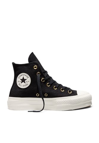 Tenis Botas Converse Chuck Taylor All Star Lift Mujer-Negro Converse