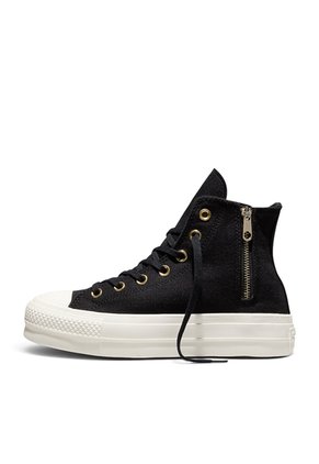 Tenis Botas Converse Chuck Taylor All Star Lift Mujer-Negro