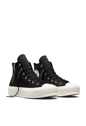 Tenis Botas Converse Chuck Taylor All Star Lift Mujer-Negro