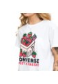 Camiseta Converse Basket Para Mujer-Blanco de Converse
