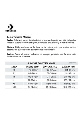 Camiseta Converse Basket Para Mujer-Blanco