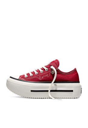 Tenis Converse Ctas Lift Double Stack Mujer-Rojo