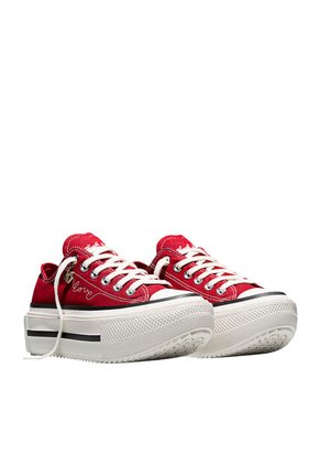 Tenis Converse Ctas Lift Double Stack Mujer-Rojo