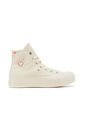 Tenis Converse Botas Chuck Taylor All Star Lift Mujer-Beige de Converse