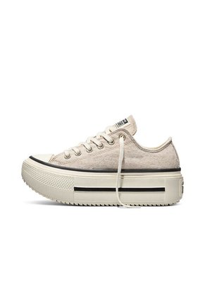 Tenis Converse Ctas Lift Double Stack Mujer-Beige