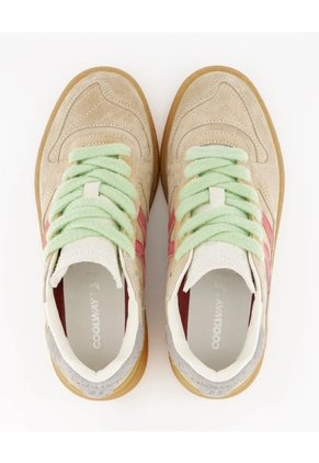 Tenis Coolway De Mujer Goal Cream Drift 7673297-40 Blanco