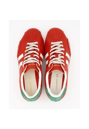 Tenis Coolway De Mujer Step Low Flame 7653242-41 Rojo