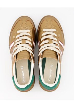 Tenis Coolway De Mujer Kiro Bronze 7693294-37 Dorado